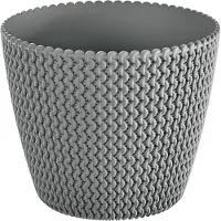 Prosperplast Splofy Bac Rond 5l Ø 21,8 X 18,4 Cm Gris