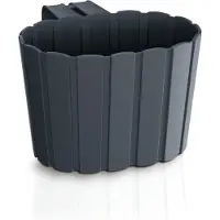 Prosperplast Pot À Fleurs Avec Crochet 2,2l Boardee Ddez200-S433 Anthracite