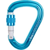 BEAL - Mousqueton HMS - Be Safe Screw Blue - Bleu