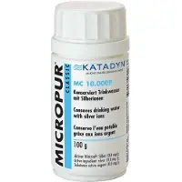 Katadyn Micropur Classic MC 50.000P, poudre de conservation d'eau, 500 g