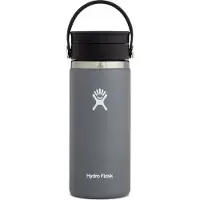 Hydroflask Bouteille Isotherme Hydro Flask Wide Mouth Flex Sip Lid Stone 473 ml