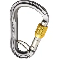 Wild Country - Mousqueton directionnel à vis - Xenon Hms Belay Grey Yellow - Gris