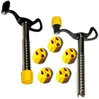 Grivel - Black Hole - Protège broche à glace taille 5 Pieces, jaune