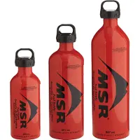 MSR - Bouteille pour combustible - Fuel Bottle CRP Cap euro - Taille 325ml - Rouge