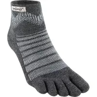 Injinji Outdoor Midweight Mini-crew Wool Socks Gris EU 40 1/2-44