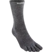 Injinji Liner Crew Wool Socks Gris EU 37-40 Homme