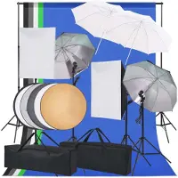 vidaXL Kit d'éclairage pour studio photo
