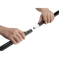 vidaXL Système de support de toile de fond 600 x 300 cm Blanc