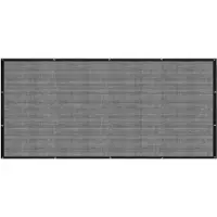 vidaXL Filet pour remorque PEHD 3 x 5 m Noir