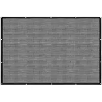 vidaXL Filet pour conteneur HDPE 3,5 x 6 m noir