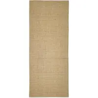 vidaXL Tapis Sisal naturel 80x200 cm