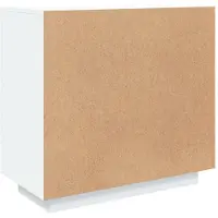 vidaXL Sideboard Blanc 80x40x75 cm Bois composite