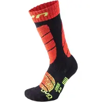 UYN Chaussettes de Ski UYN Enfant Black Red-Taille 35 - 38