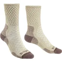 Bridgedale Lightweight Merino Comfort Boot Socks Beige EU 38-40 Femme