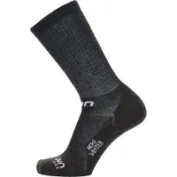 UYN Chaussette de Vélo UYN Homme Aero Winter black White-Taille 42 - 44