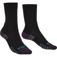 Bridgedale Lightweight Merino Performance Boot Socks Noir EU 35-37 Femme