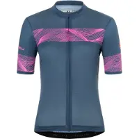 Castelli Fenice Short Sleeve Jersey Bleu L Femme