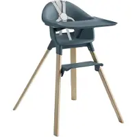 Stokke Chaise haute Clikk Fjord Blue
