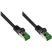 GOOD CONNECTIONS Cat.6A Patchkabel Outdoor HF schwarz 30m