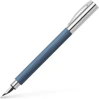 Faber-Castell Stylo-plume Ambition bleu EF (Bleu)