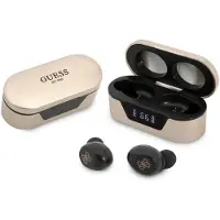 GUESS Bluetooth Headphones Gutwst31Ed Tws + Docking Station Gold/Gold