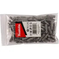 Makita B-24957 Embout de vis Ph2 x 25 mm Naful 100 pièces