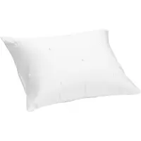 Yumeko - Taie d'oreiller - Satin De Coton - 60x70 - Blanche