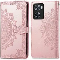 IMoshion Etui de télephone Mandala pour Oppo A57(s) - Rose Doré