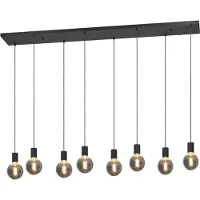 Eglo Pendentif à 8 lumières Nogalte Noir
