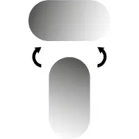 Ink SP26 miroir – ovale – 40 x 80 cm – sans cadre 8409260