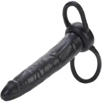 Calexotics Accommodator Dual Penetrator Gode - Nude