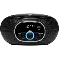 Medion LIFE E65711 Boombox avec lecteur CD/MP3 | radio stéréo PLL-UKW | AUX| connexion USB | 2 x 12 W