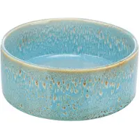 Trixie Mangeoire Pour Chien - - Céramique - 0,9 L - Ø 16 Cm - Bleu