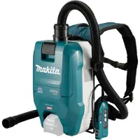 Makita VC009GZ01 XGT 40 V Max, Corps D'aspirateur Dorsal À Batterie Li-ion - 2 L - Émetteur AWS