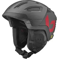 Bolle - Casque de ski/snowboard - Ryft Mips Titanium Red Matte - Taille 55-59 cm - Gris