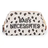 Childhome Baby Necessities Canvas Leopard trousse de toilette 1 pcs