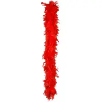 Generique boa 180cm - rouge - 52700