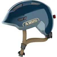 ABUS Smiley 3.0 Ace Led Junior Helmet Bleu M Enfants