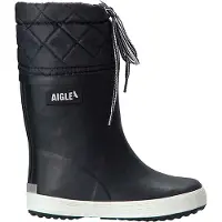 Aigle Bottes Thermiques - Giboulee 2 - Marine/Blanc - - 24 - Bottes en Caoutchouc