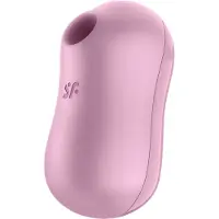 Satisfyer Cotton Candy - stimulateur clitoridien à ondes - rechargeable - violet