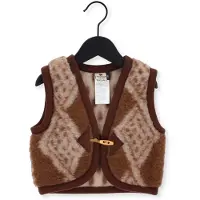 Alwero Gilet Junior Aran Limited Edition Marron Garçon | Pointure 128