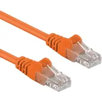 ACT Ib2115 Rj45 U/utp Cat6a Network Cable 15.00 M Orange
