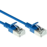 ACT DC7605, 5 m, Cat6a, U/FTP (STP), RJ-45, RJ-45, Modrá