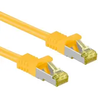 Goobay RJ-45 CAT7 30m networking cable Yellow S/FTP (S-STP)