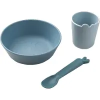Done by Deer Set de Vaisselle - Thermoplastique - 3 Parties - Ki - - UneTaille - Set de Vaisselle