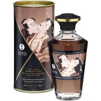 Shunga Huile De Massage Chauffante 100 ml Chocolat