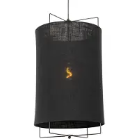 QAZQA Suspension design noire - Rich
