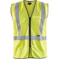 Blakläder Gilet zippé haute visbilité Jaune Fluo 4XL - 5XXL