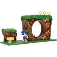 Usorteret Kit de jeu Nintendo Sonic Green Hill Zone, 6,5 cm