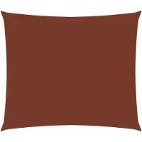 vidaXL Voile d'ombrage Oxford Rectangulaire 2,5x3,5 m Terracota-Rouge